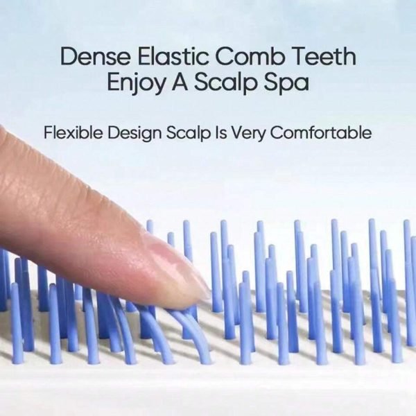 Self Cleaning Hair Comb (random Color) - NOOR MART