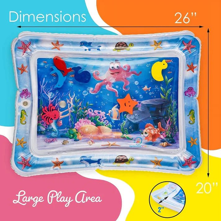 Inflatable Water Tummy Time Mat for Babies – Sensory Play - NOOR MART